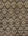 Abstract Dark Brown Modern Rug, abs258