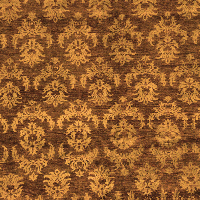 Machine Washable Abstract Orange Modern Area Rugs, wshabs258org