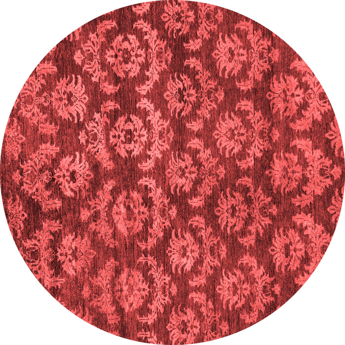 Machine Washable Abstract Red Modern Rug, wshabs258red