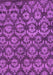 Machine Washable Abstract Purple Modern Area Rugs, wshabs258pur