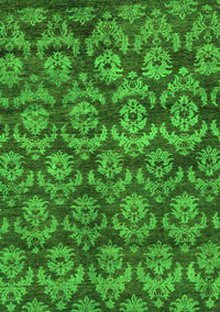 Abstract Green Modern Rug, abs258grn