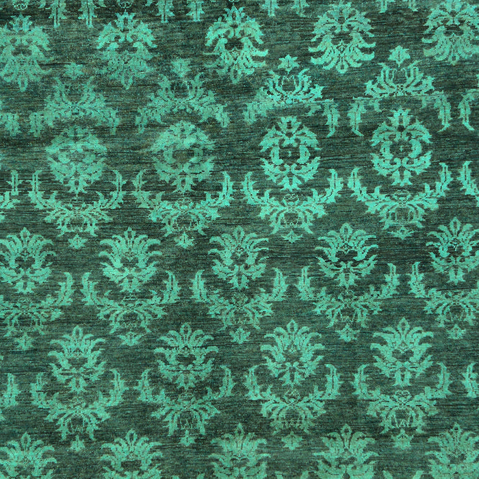 Abstract Turquoise Modern Rug, abs258turq