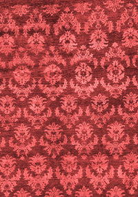 Abstract Red Modern Rug, abs258red