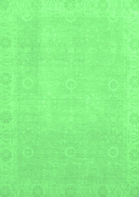 Abstract Emerald Green Modern Rug, abs2590emgrn