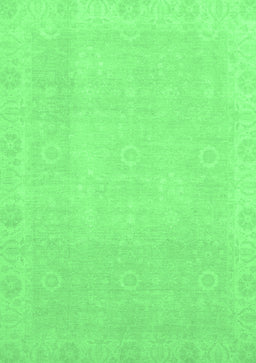 Abstract Emerald Green Modern Rug, abs2590emgrn