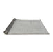 Sideview of Abstract Gray Modern Rug, abs2590gry