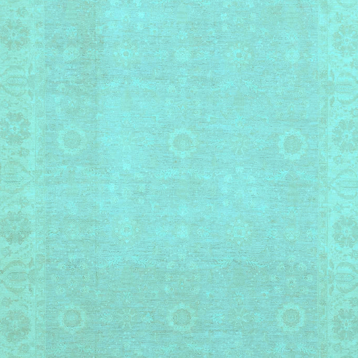 Abstract Light Blue Modern Rug, abs2590lblu