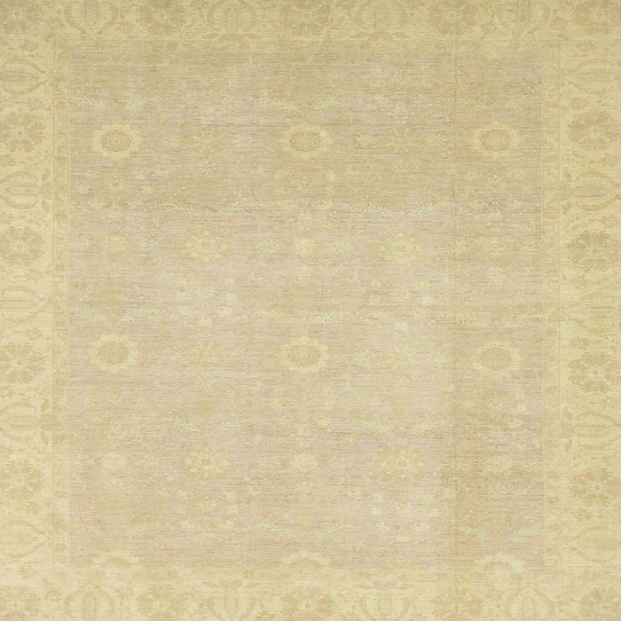 Square Abstract Brown Gold Modern Rug, abs2590