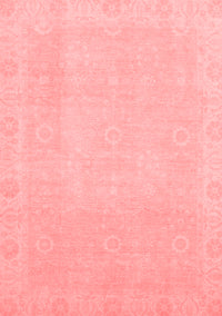 Abstract Red Modern Rug, abs2590red