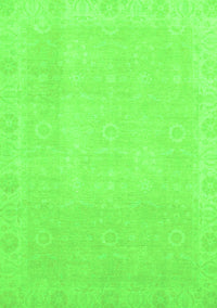 Abstract Green Modern Rug, abs2590grn