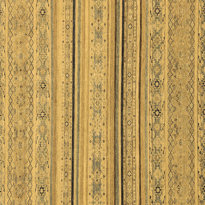 Square Machine Washable Abstract Brown Modern Rug, wshabs2591brn