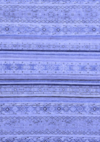 Abstract Blue Modern Rug, abs2591blu