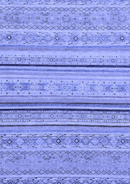 Abstract Blue Modern Rug, abs2591blu