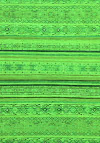 Abstract Green Modern Rug, abs2591grn