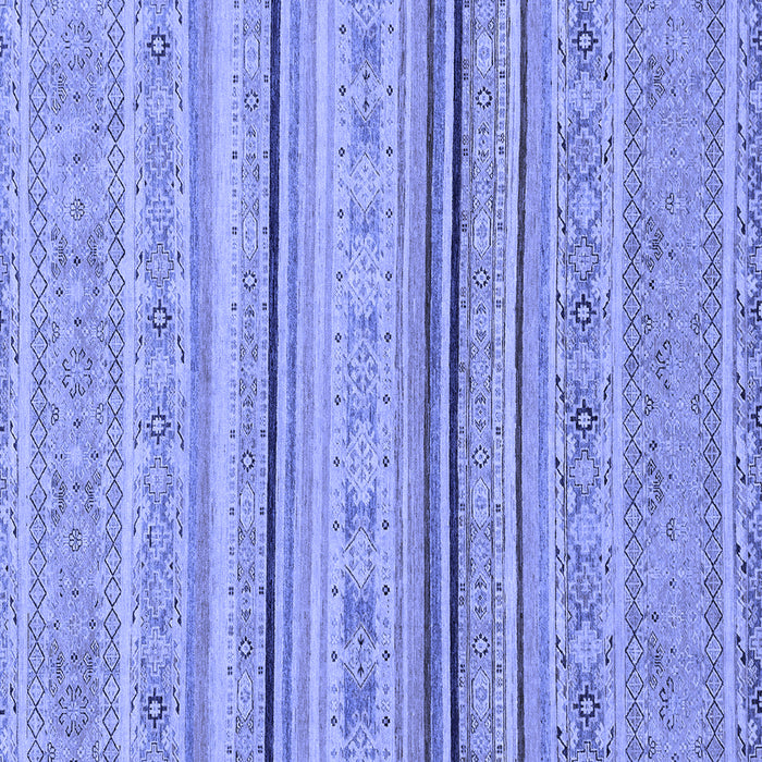 Square Machine Washable Abstract Blue Modern Rug, wshabs2591blu