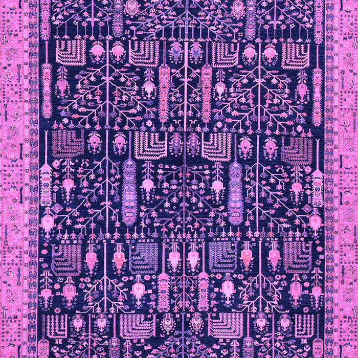 Machine Washable Abstract Purple Modern Area Rugs, wshabs2593pur
