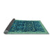 Sideview of Abstract Light Blue Modern Rug, abs2593lblu