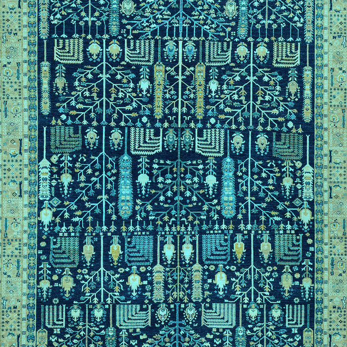 Machine Washable Abstract Light Blue Modern Rug, wshabs2593lblu