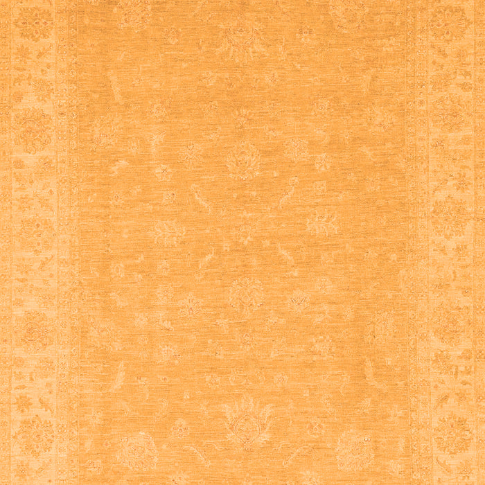 Machine Washable Abstract Orange Modern Area Rugs, wshabs2594org