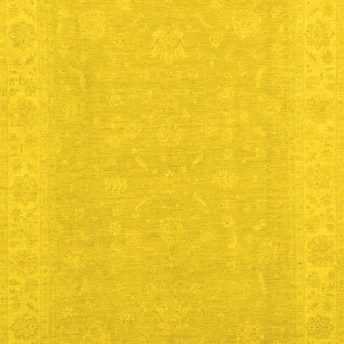 Abstract Yellow Modern Rug, abs2594yw