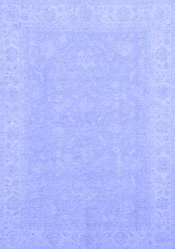 Abstract Blue Modern Rug, abs2594blu