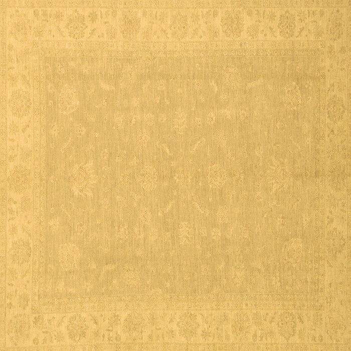 Square Abstract Brown Modern Rug, abs2594brn