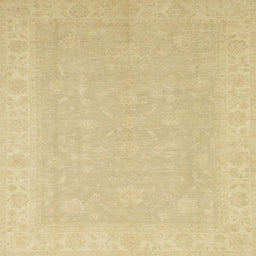 Square Machine Washable Abstract Metallic Gold Rug, wshabs2594