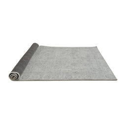 Sideview of Abstract Gray Modern Rug, abs2595gry