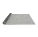 Sideview of Abstract Gray Modern Rug, abs2595gry