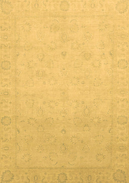 Abstract Brown Modern Rug, abs2595brn