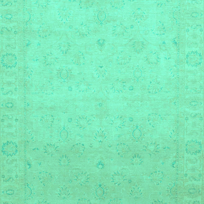 Machine Washable Abstract Turquoise Modern Area Rugs, wshabs2595turq