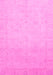 Machine Washable Abstract Pink Modern Rug, wshabs2595pnk