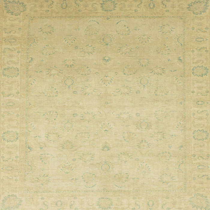 Square Abstract Brown Gold Modern Rug, abs2595