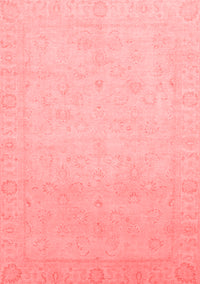 Abstract Red Modern Rug, abs2595red