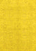 Abstract Yellow Modern Rug, abs2596yw