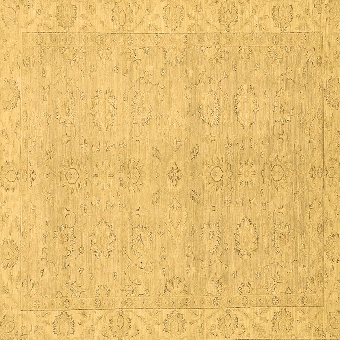Square Abstract Brown Modern Rug, abs2596brn