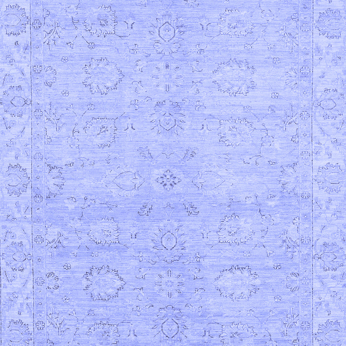 Abstract Blue Modern Rug, abs2596blu