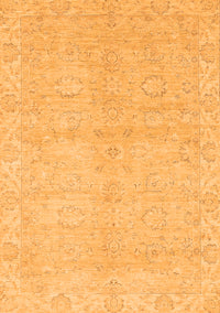 Abstract Orange Modern Rug, abs2596org