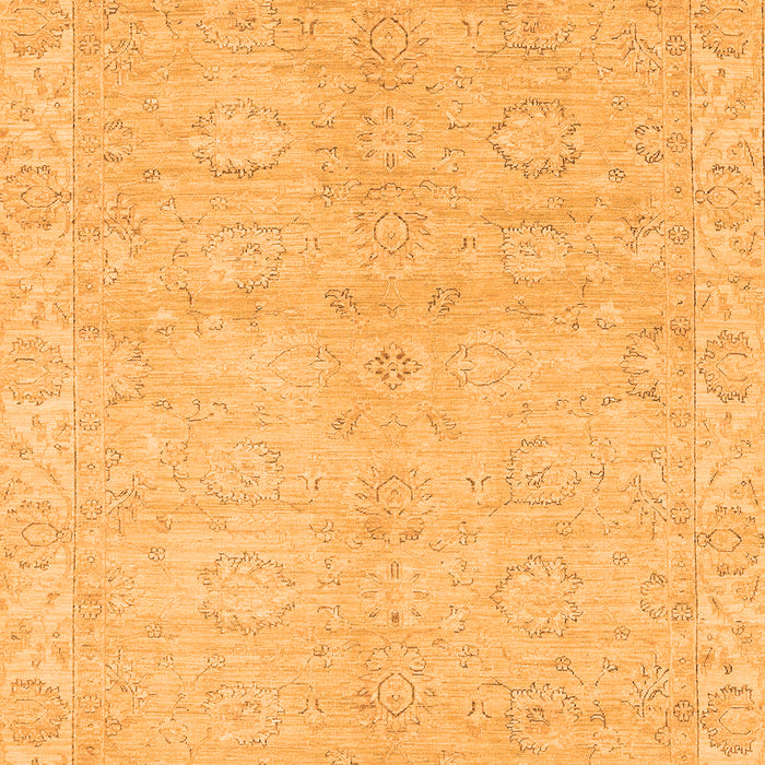 Abstract Orange Modern Rug, abs2596org