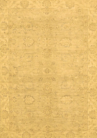 Abstract Brown Modern Rug, abs2596brn