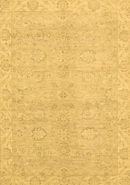 Abstract Brown Modern Rug, abs2596brn