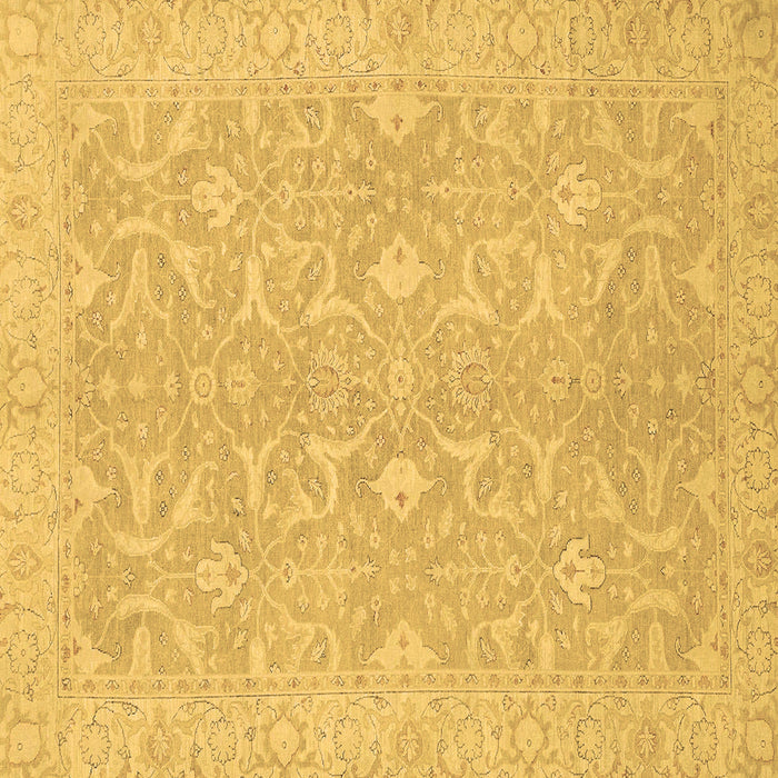 Square Abstract Brown Modern Rug, abs2597brn