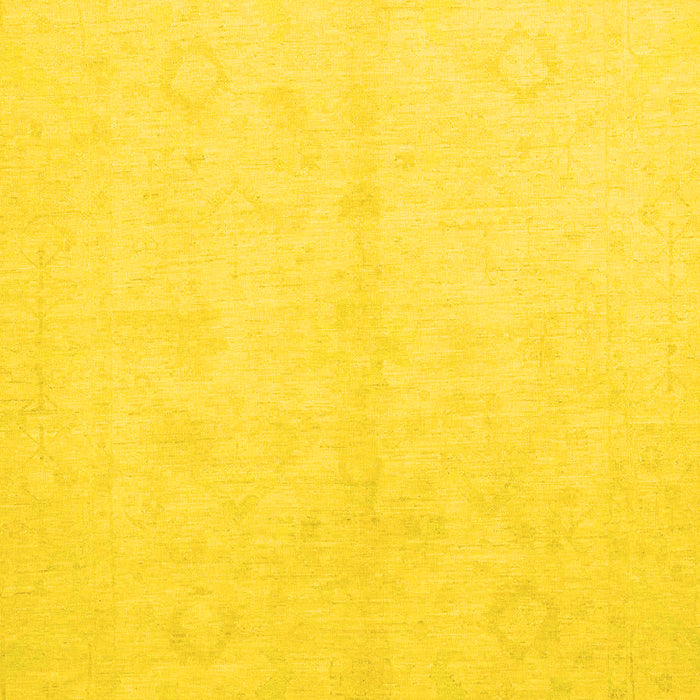 Oriental Yellow Traditional Rug, abs2598yw
