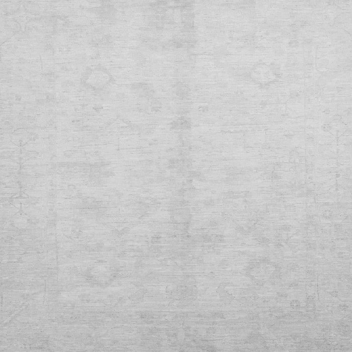 Square Machine Washable Oriental Gray Traditional Rug, wshabs2598gry