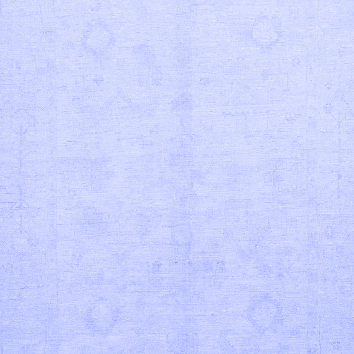 Machine Washable Oriental Blue Traditional Rug, wshabs2598blu