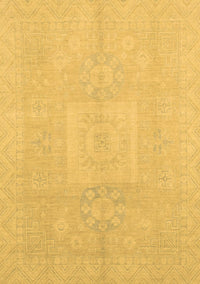 Abstract Brown Modern Rug, abs2599brn