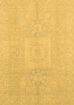 Abstract Brown Modern Rug, abs2599brn