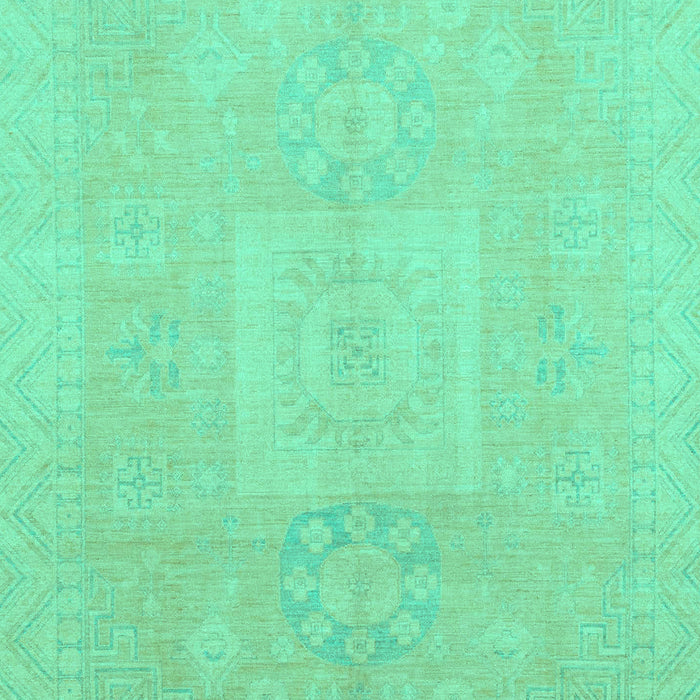 Abstract Turquoise Modern Rug, abs2599turq