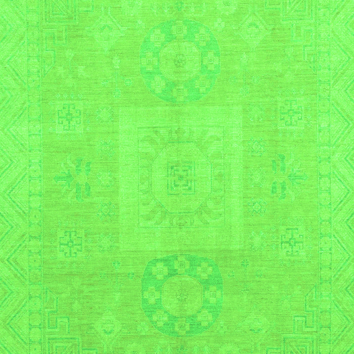 Abstract Green Modern Rug, abs2599grn