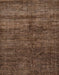 Machine Washable Abstract Dark Gold Brown Rug, wshabs259